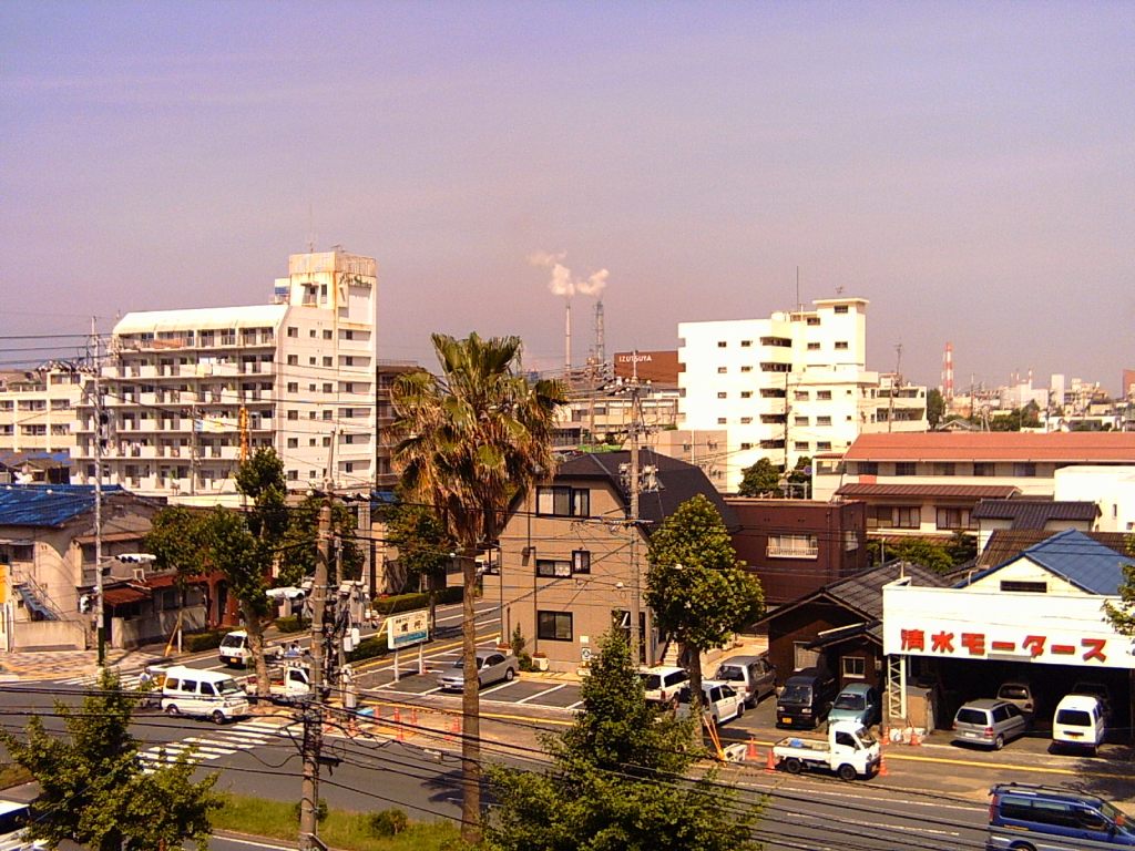A street scene in Japan.